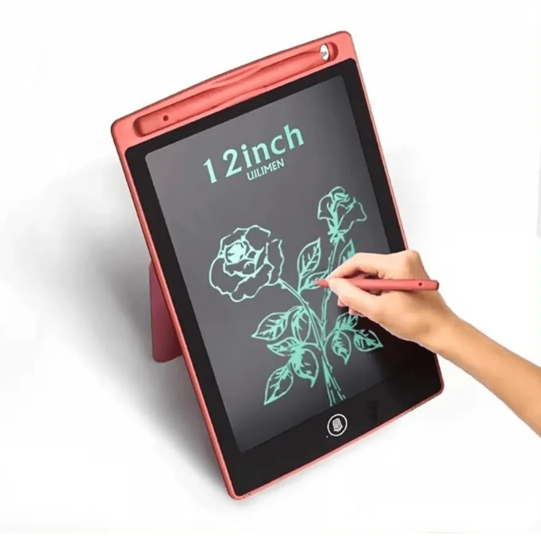 12 inch LCD Writing Tablet Pad for Kids(Random colours will be send)