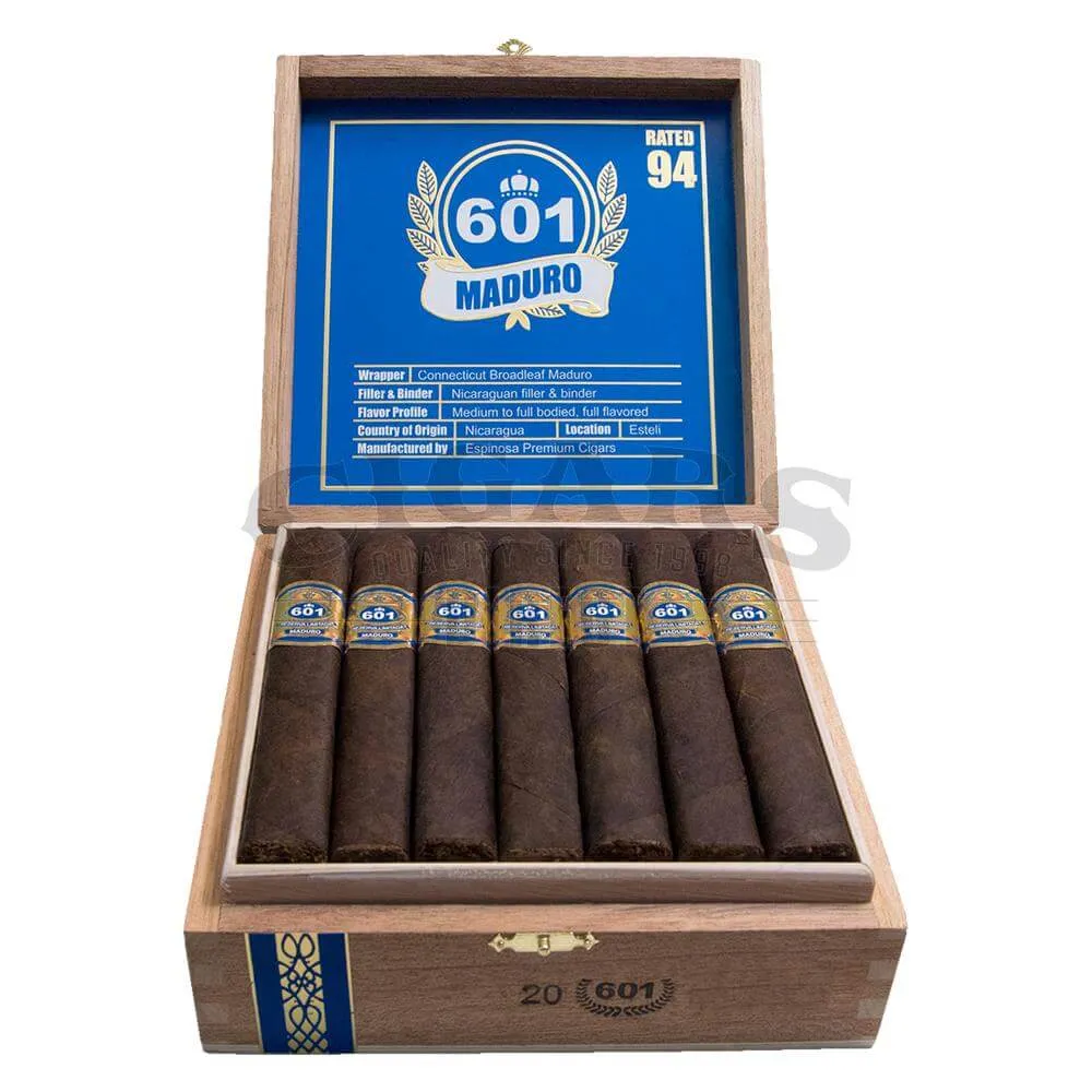 601 Blue Label Maduro Prominente Double Robusto