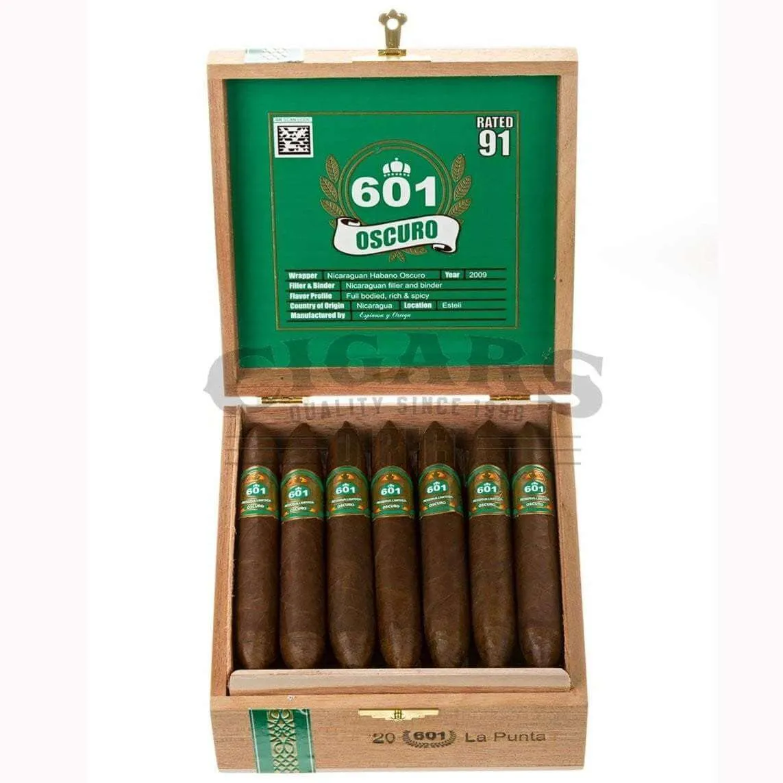 601 Green Label Oscuro La Punta Perfecto