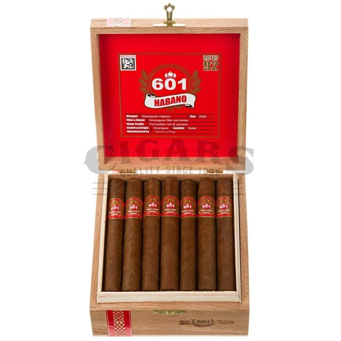 601 Red label Habano Toro