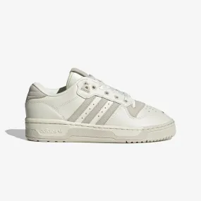 Adidas Originals | WMN'S RIVALRY LOW  { OFF WHITE/ALUMINIUM