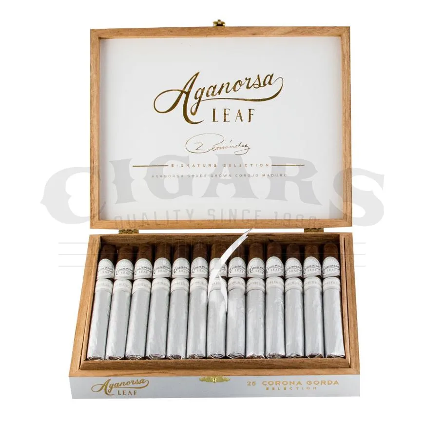 Aganorsa Leaf S.S. Maduro Corona Gorda