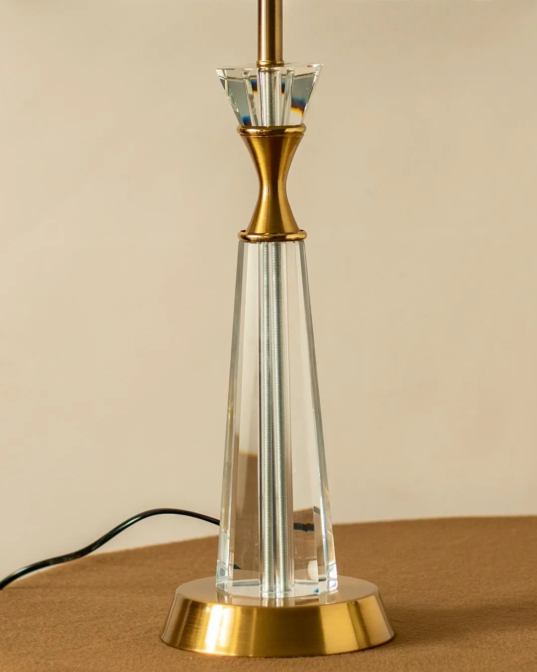 American Crystal Table Lamp