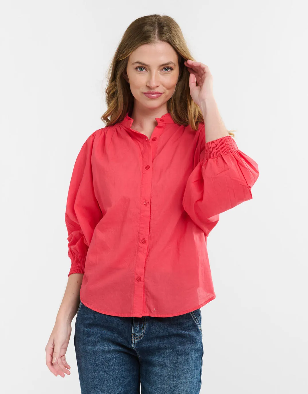 Clara Shirt - Red