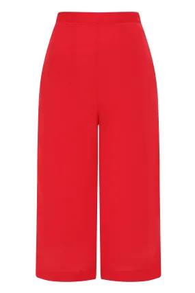 Coco Culottes in Red