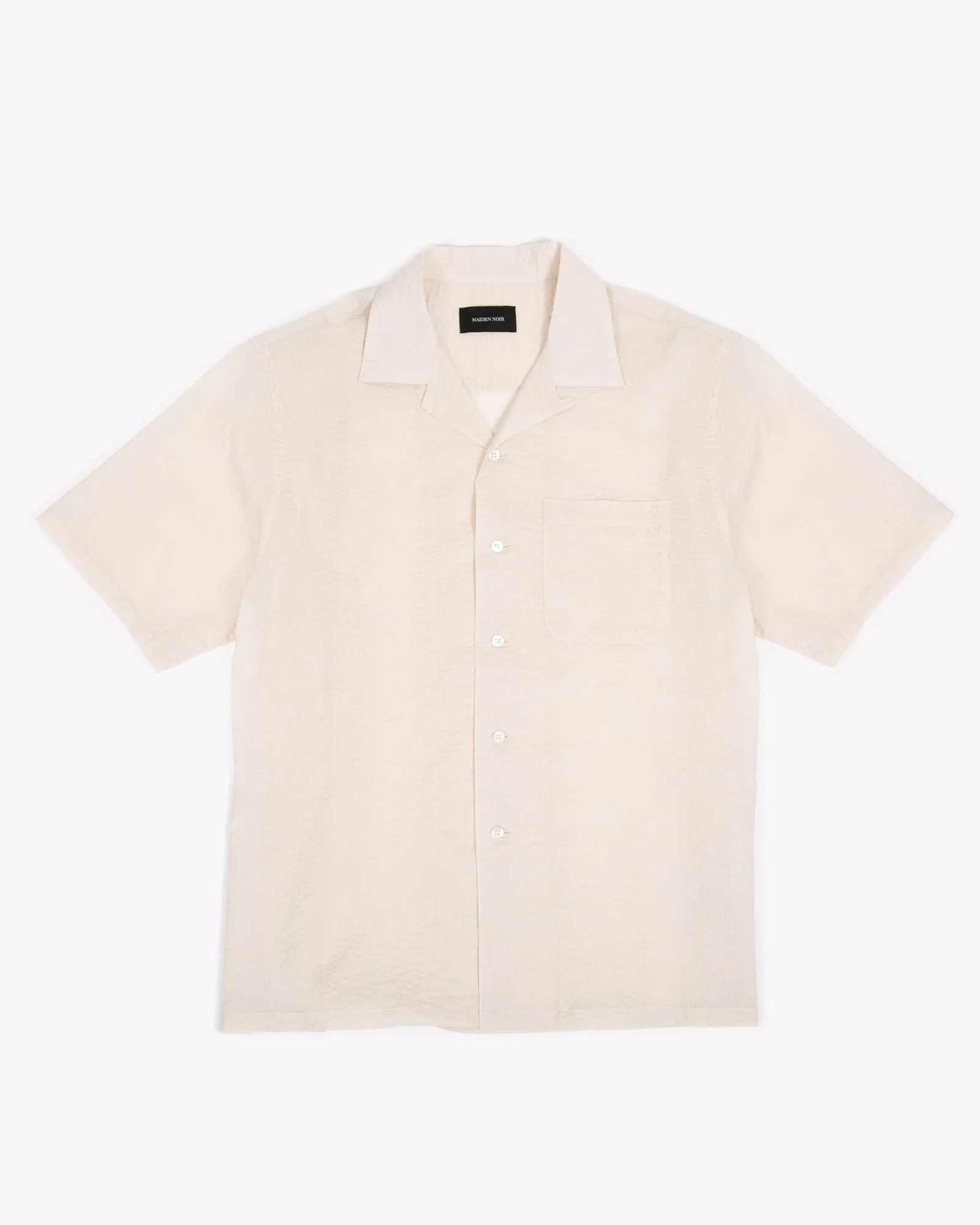 Crepe SS Shirt - Natural W