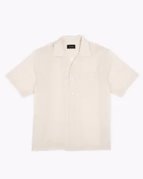 Crepe SS Shirt - Natural W