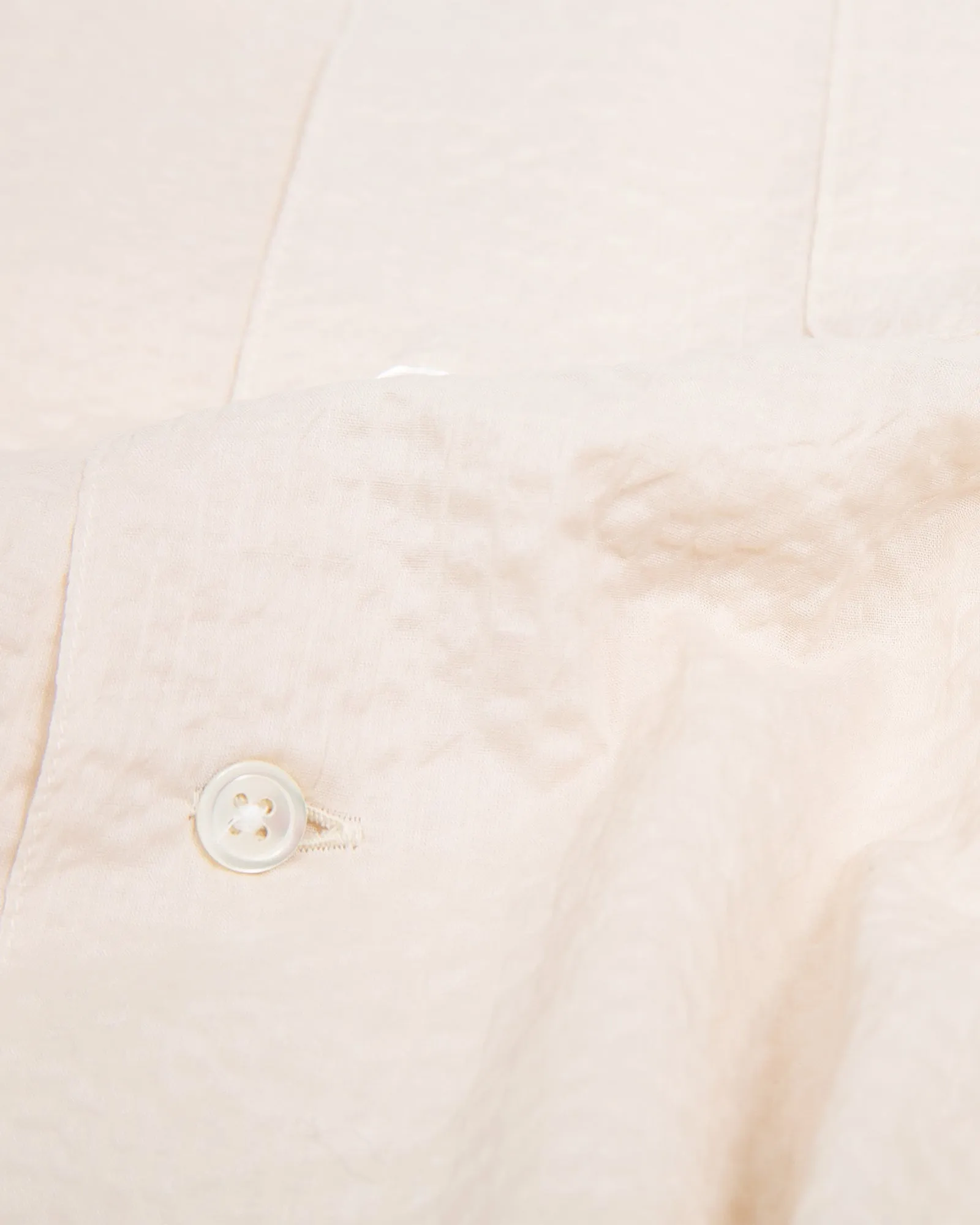 Crepe SS Shirt - Natural W