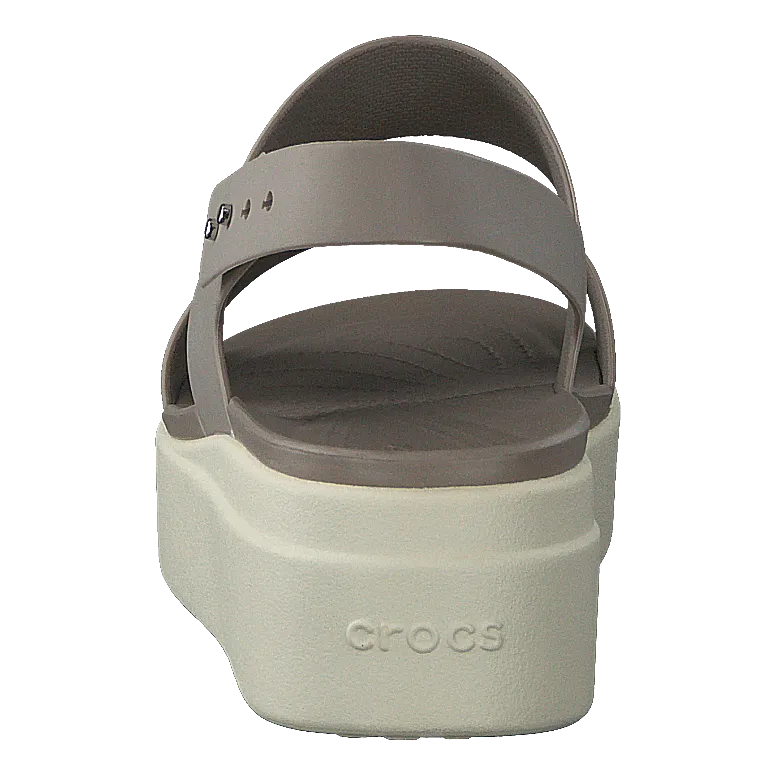 Crocs Brooklyn Low Wedge W Mushroom/stucco