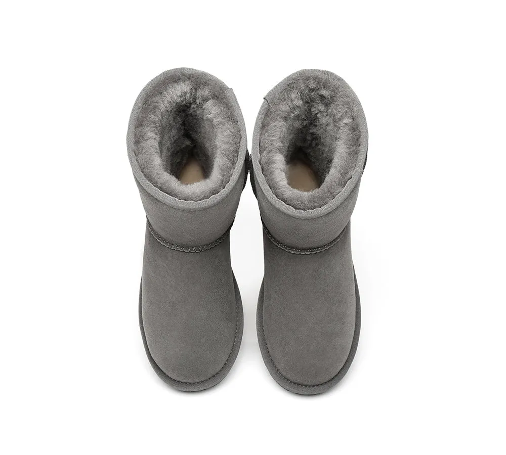 EVERAU® UGG Boots Premium Australian Sheepskin Wool Short Classic