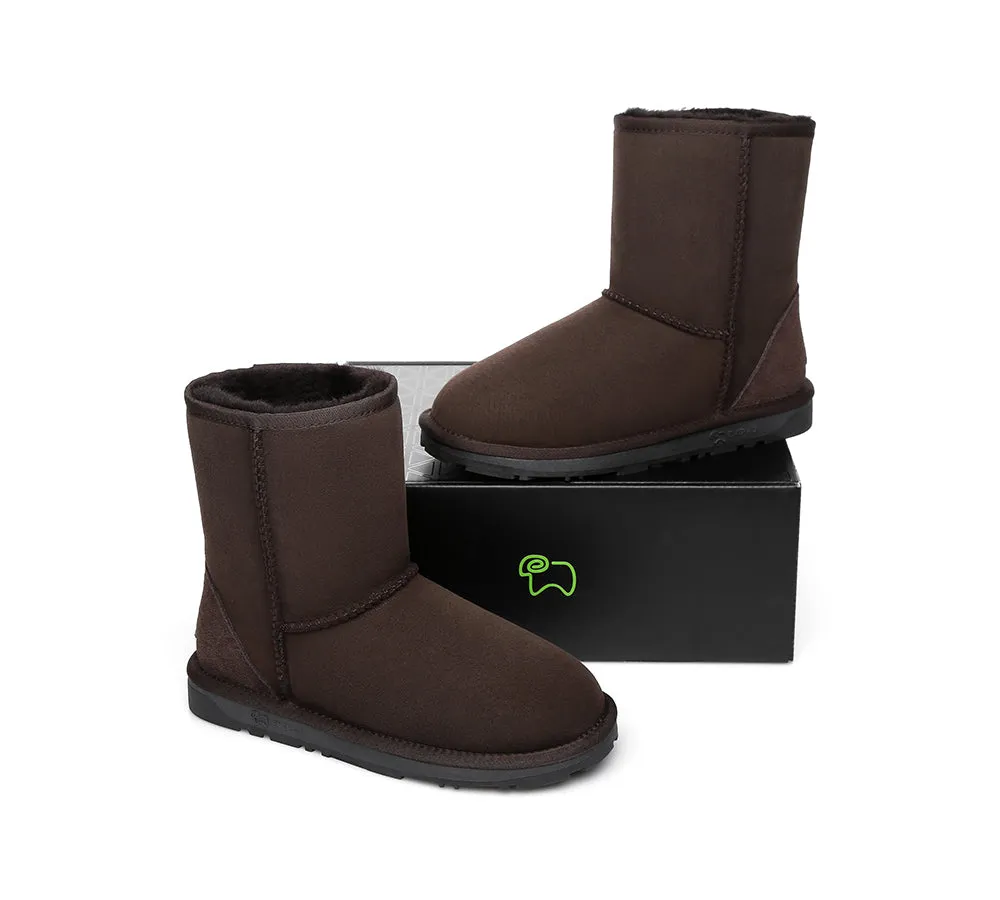 EVERAU® UGG Boots Premium Australian Sheepskin Wool Short Classic