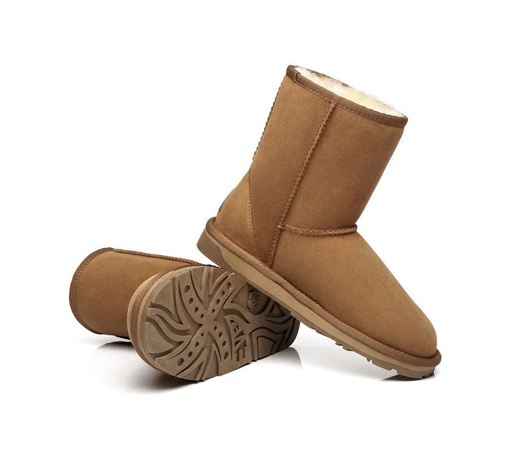 EVERAU® UGG Boots Premium Australian Sheepskin Wool Short Classic