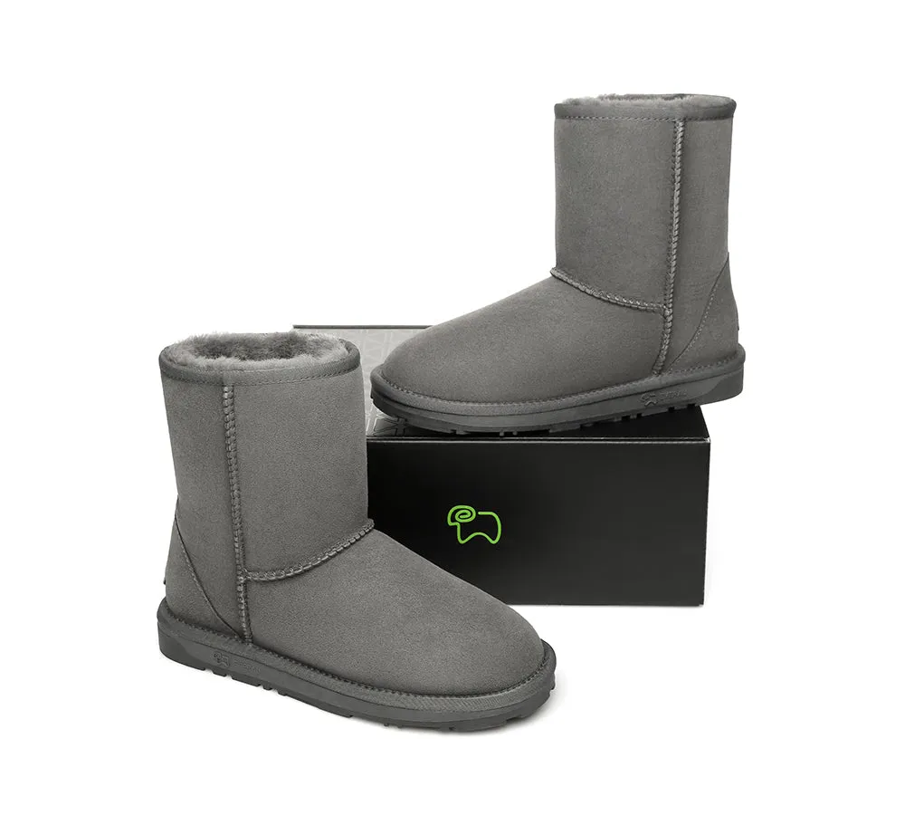 EVERAU® UGG Boots Premium Australian Sheepskin Wool Short Classic