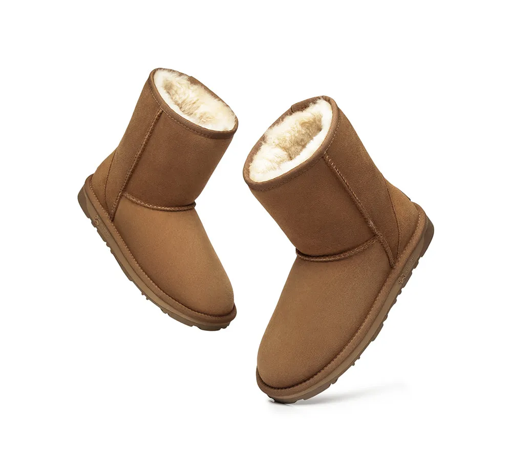 EVERAU® UGG Boots Premium Australian Sheepskin Wool Short Classic