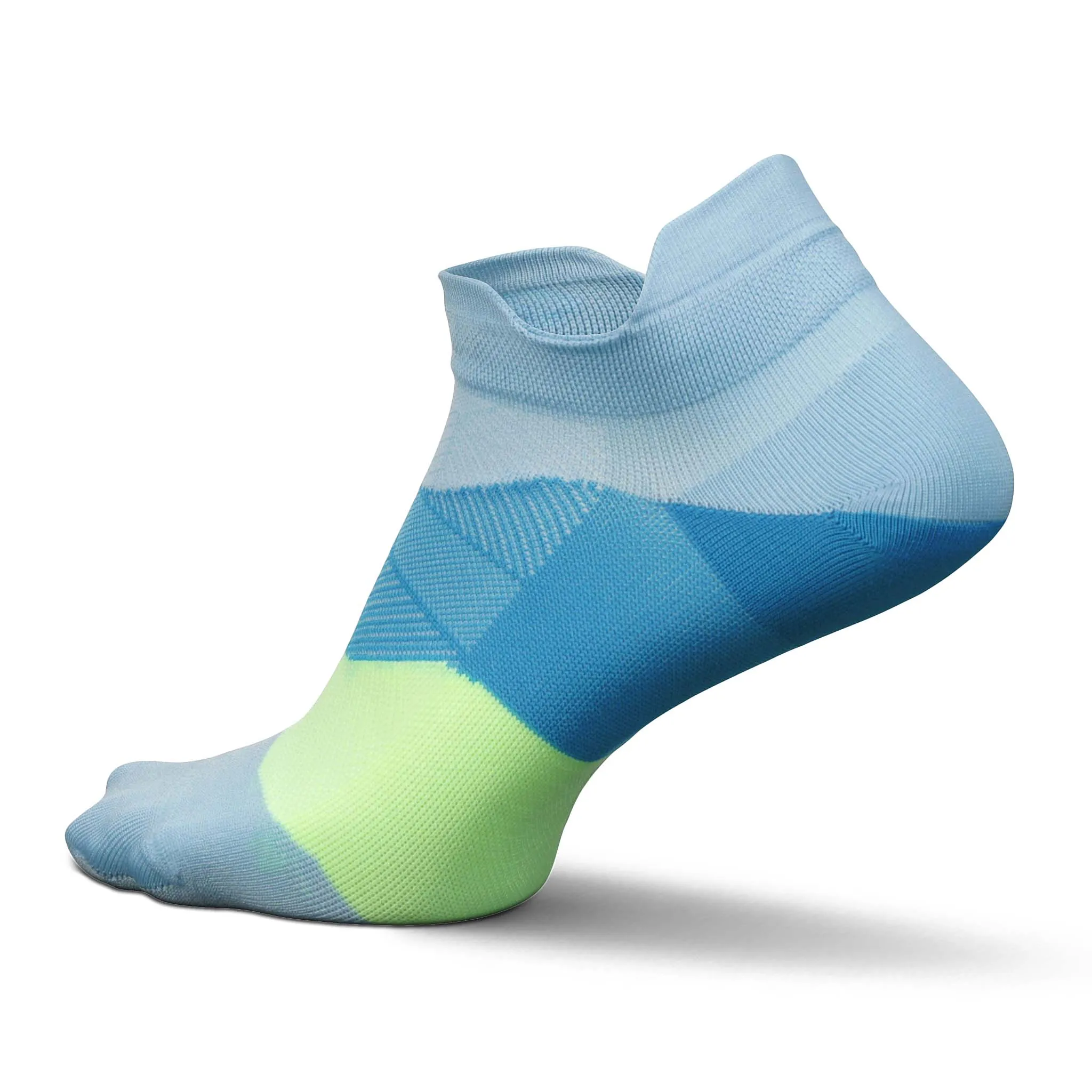 Feetures | Unisex Elite Ultra Light No Show Tab - Blue Crystal