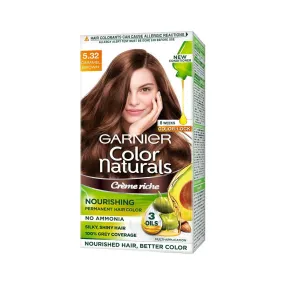 Garnier Color Naturals Crème Hair Colour - Shade 5.32 Caramel Brown 70 ml   60 g