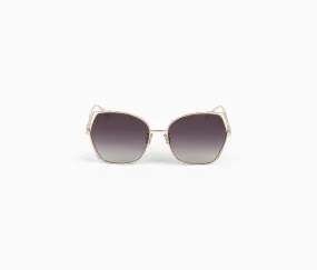 Geometric Sunglasses in Metal