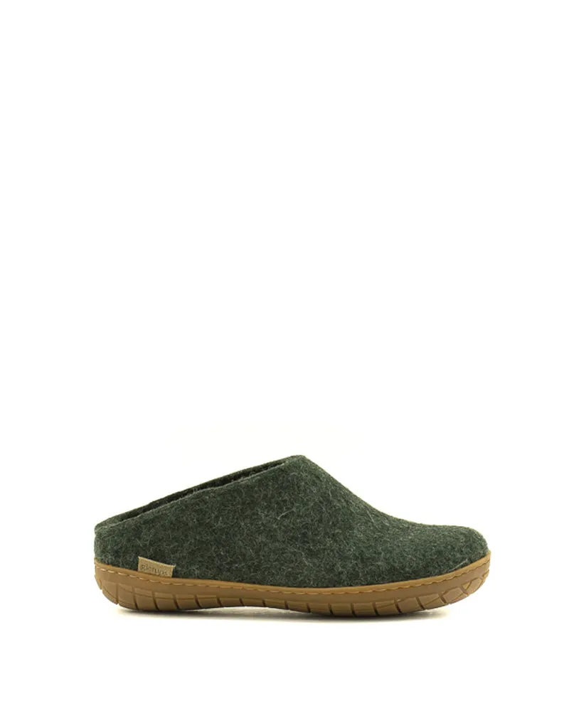 Glerups — Slip-on Rubber Sole - Forest