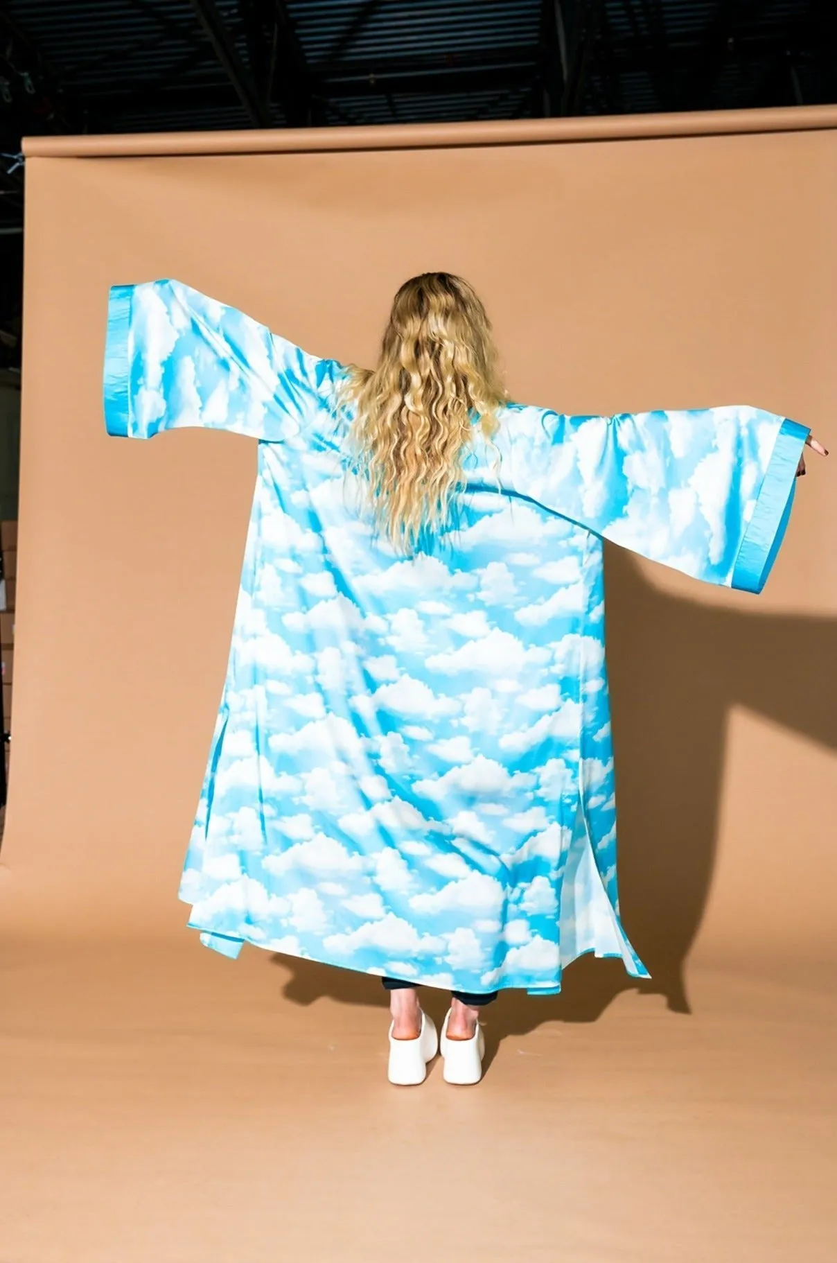 Good Karma Kimono in Cloud Nine