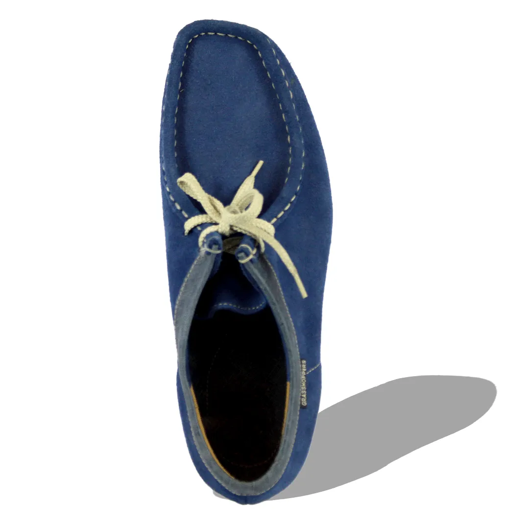 Grasshopper Suede Ocean/Navy Denim