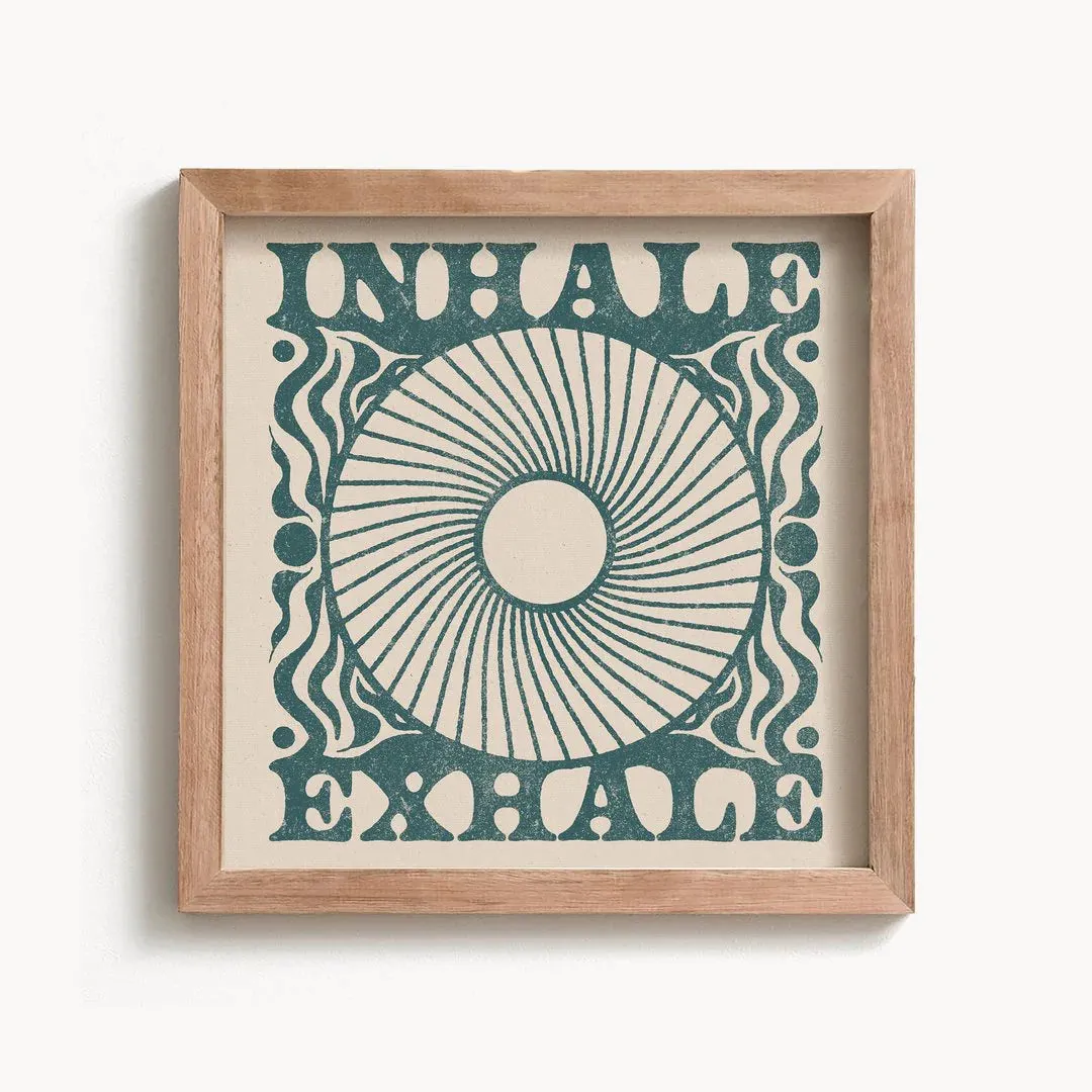 Inhale Exhale Print