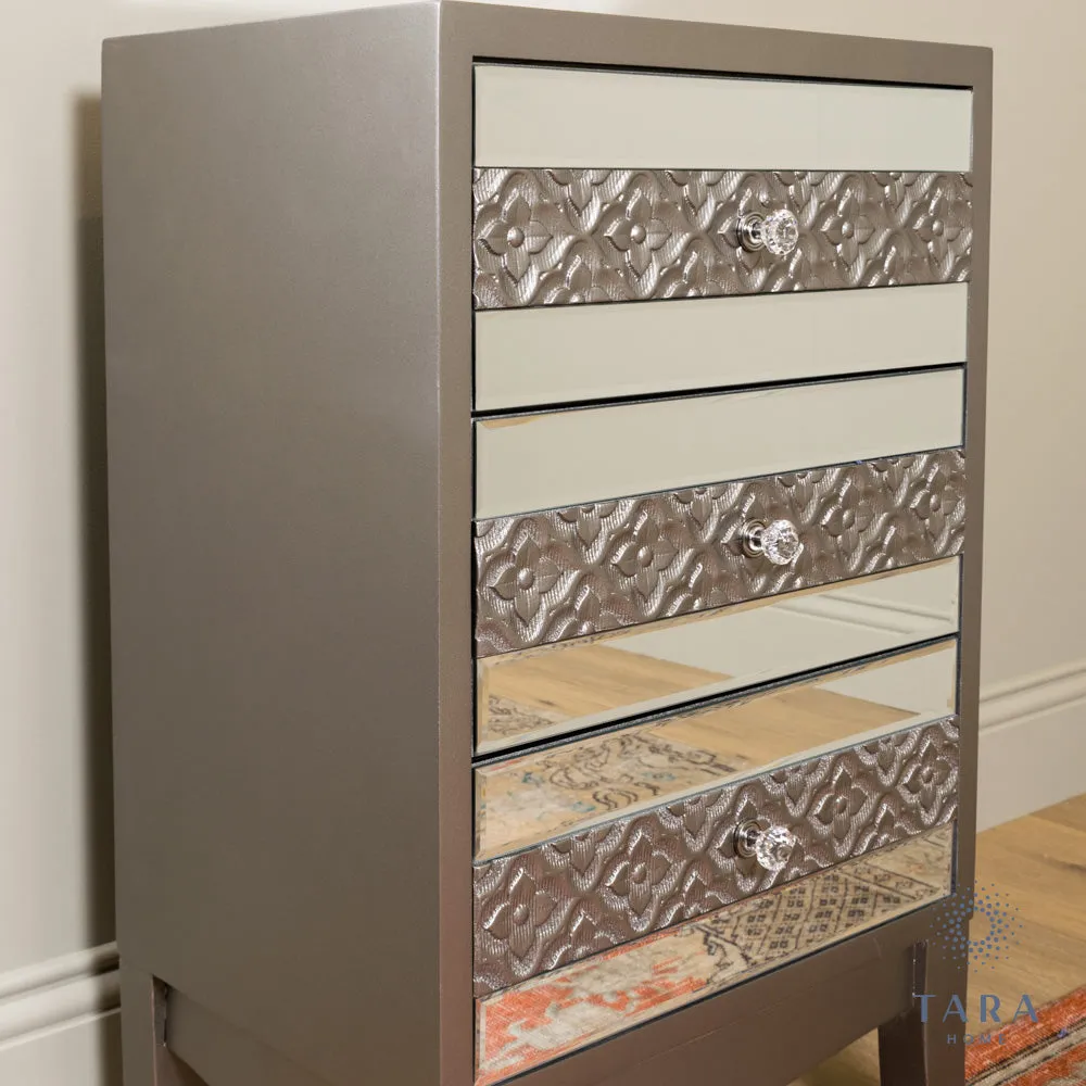 Jason  mirrored bedside cabinet LAST ONE  reduced for collection