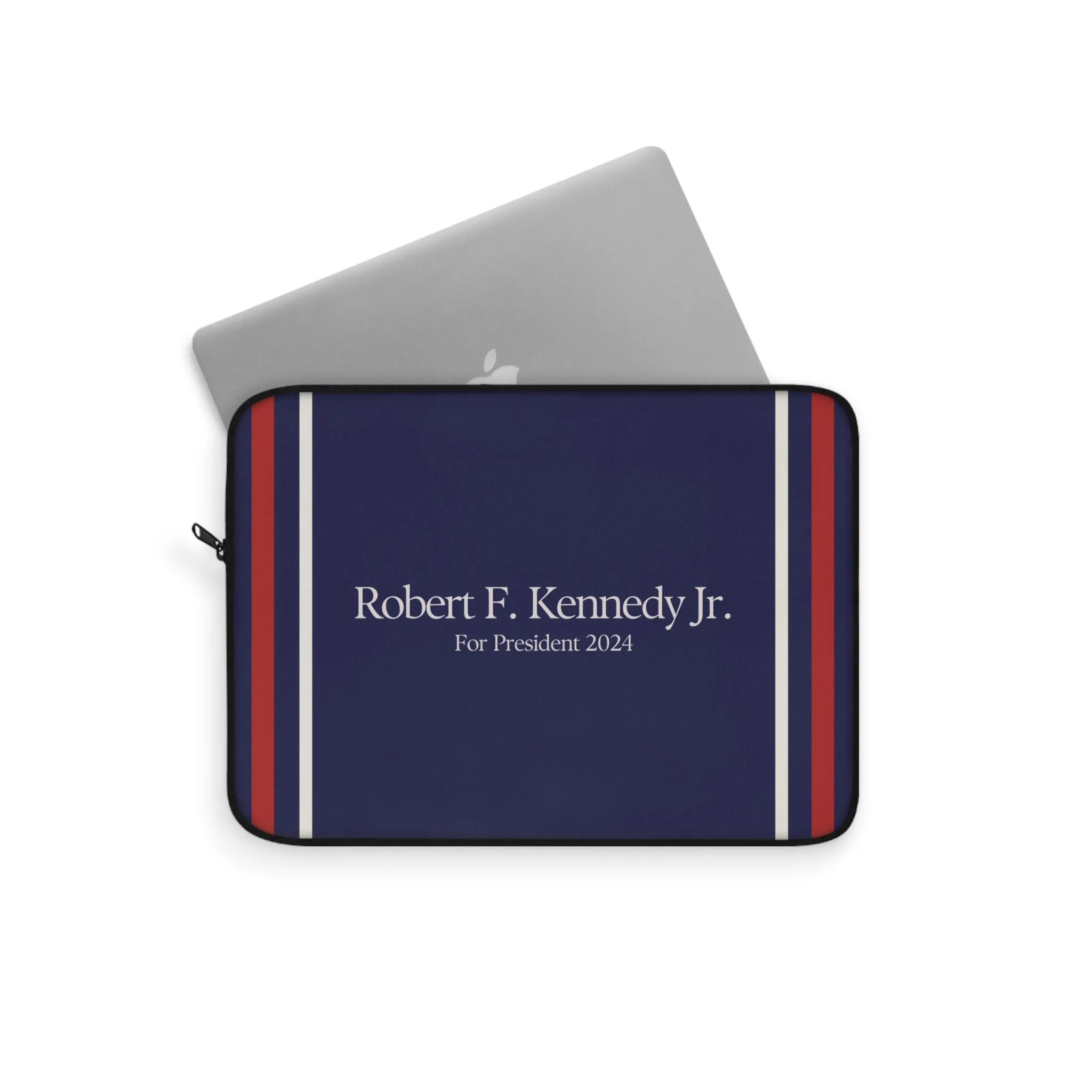 Kennedy for President Navy Laptop Sleeve