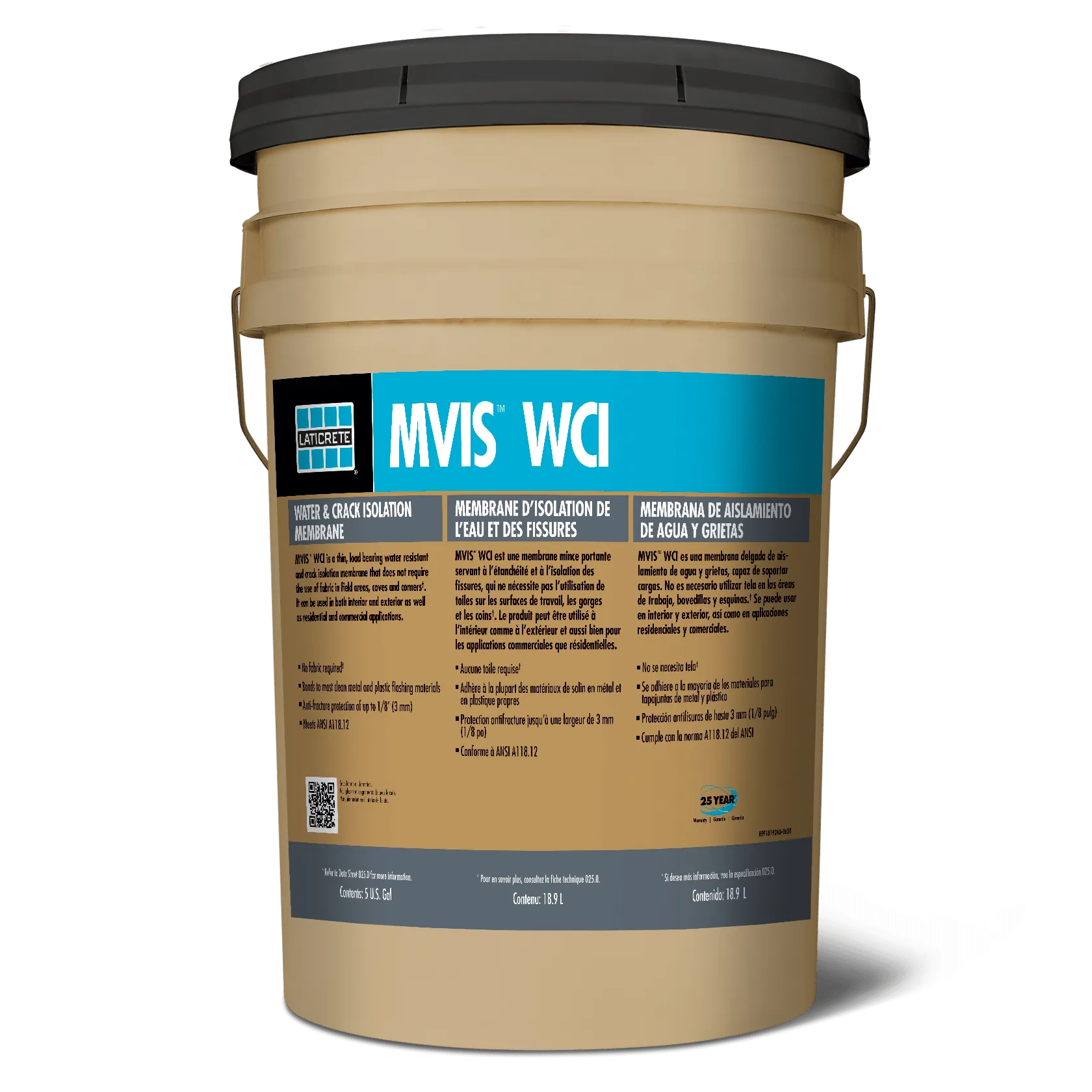 LATICRETE MVIS WCI - 5 Gallon