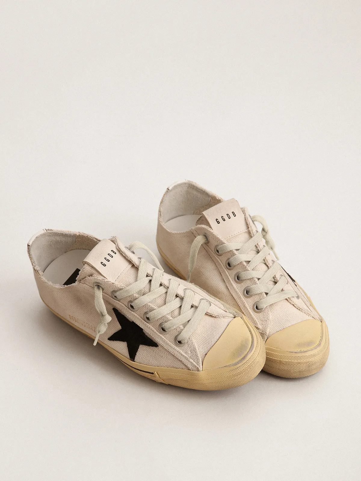 Men's V-Star LTD with black suede star and embroidered lettering