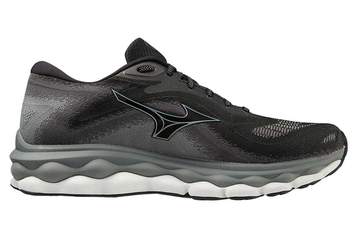 Mizuno Wave Sky 7 2E Black/Glacial Ridge/Stormy Weather Mens