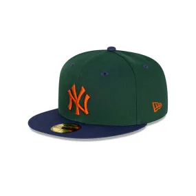 NE NY Yankees 59Fifty Geology Green