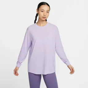 Nike Women's One Relaxed Dri-Fit Long-Sleeve Top