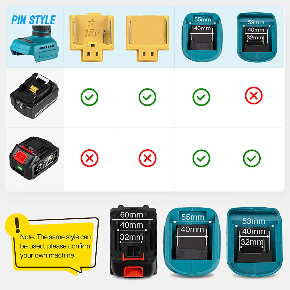 ONEVAN 18V 9.0Ah Lithium ion Battery Fit for Makita 18V Battery