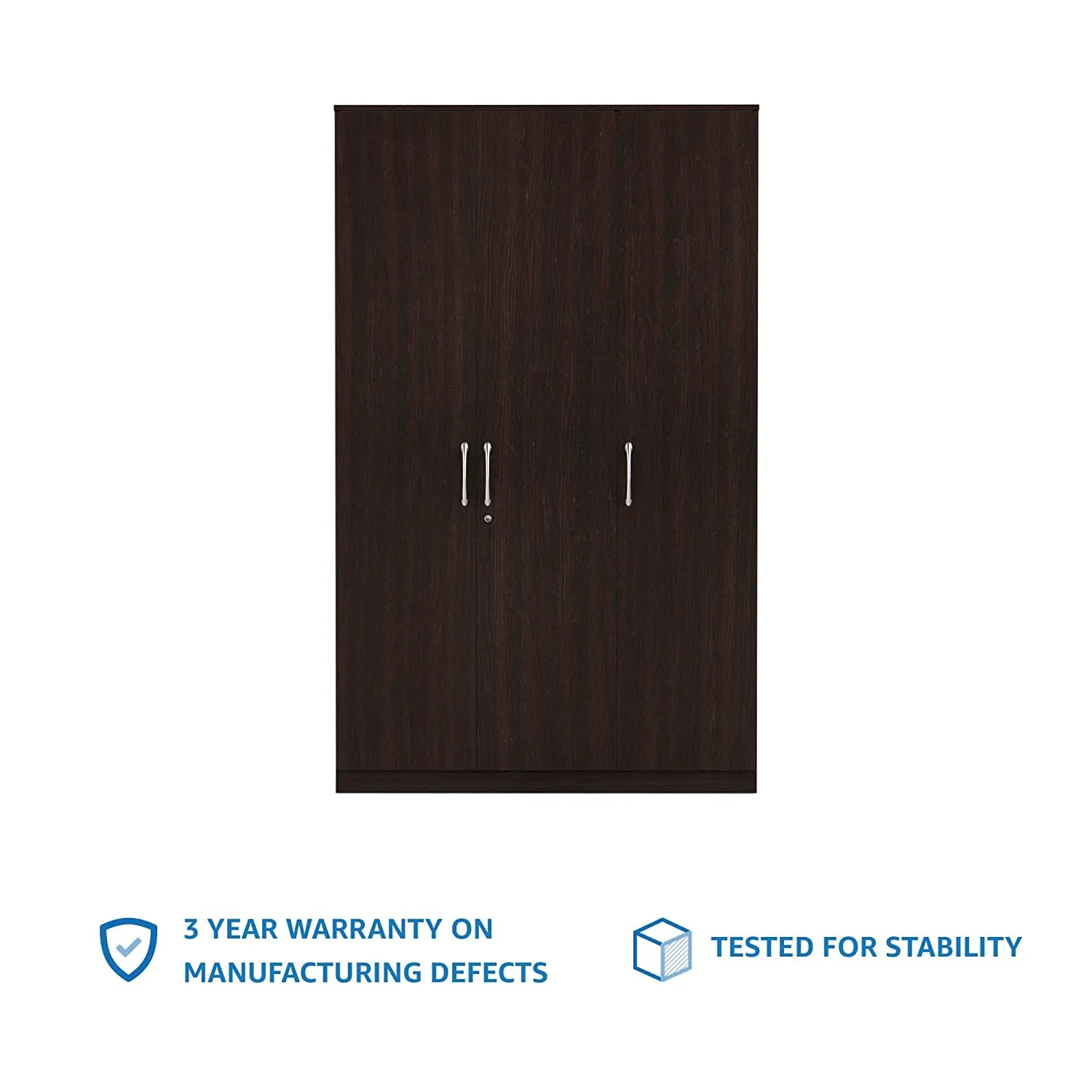 Silly Medusa Engineered Wood Wardrobe Wenge Finish