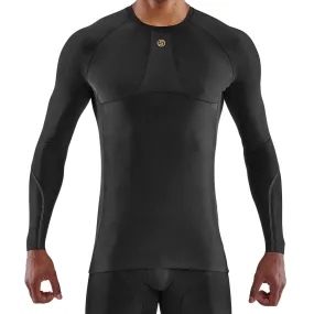 SKINS SERIES-5 MEN'S LONG SLEEVE TOP BLACK