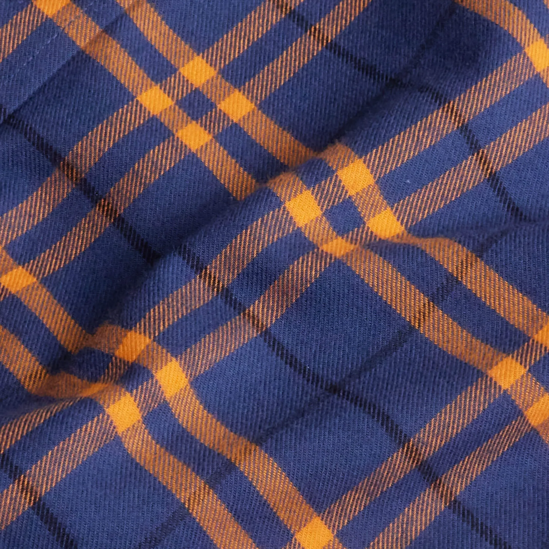 The Bright Orange Leavitt Flannel Custom Shirt