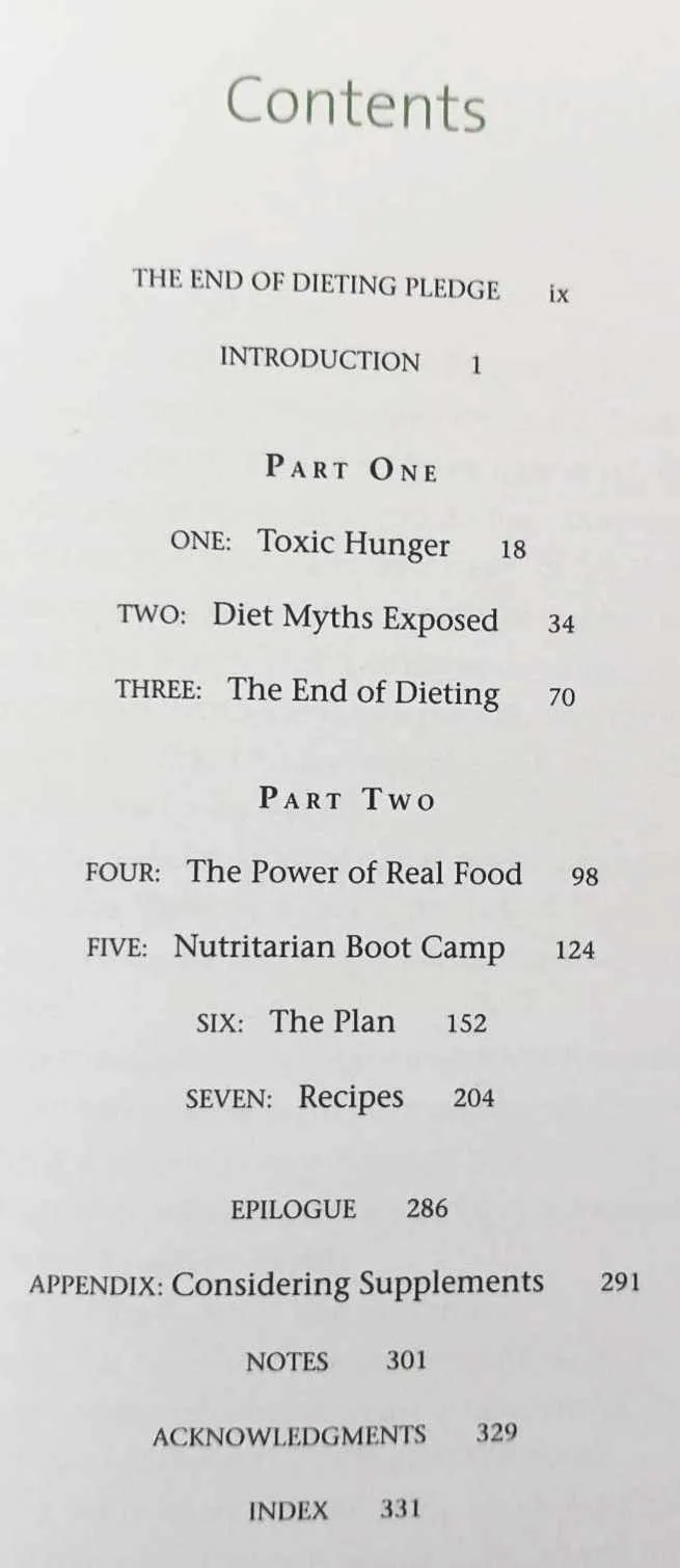 THE END OF DIETING - Joel Fuhrman