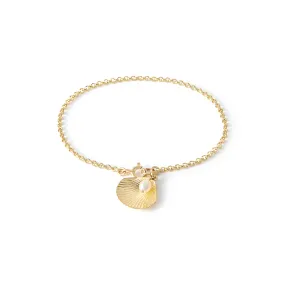 Ula Shell Bracelet - Gold